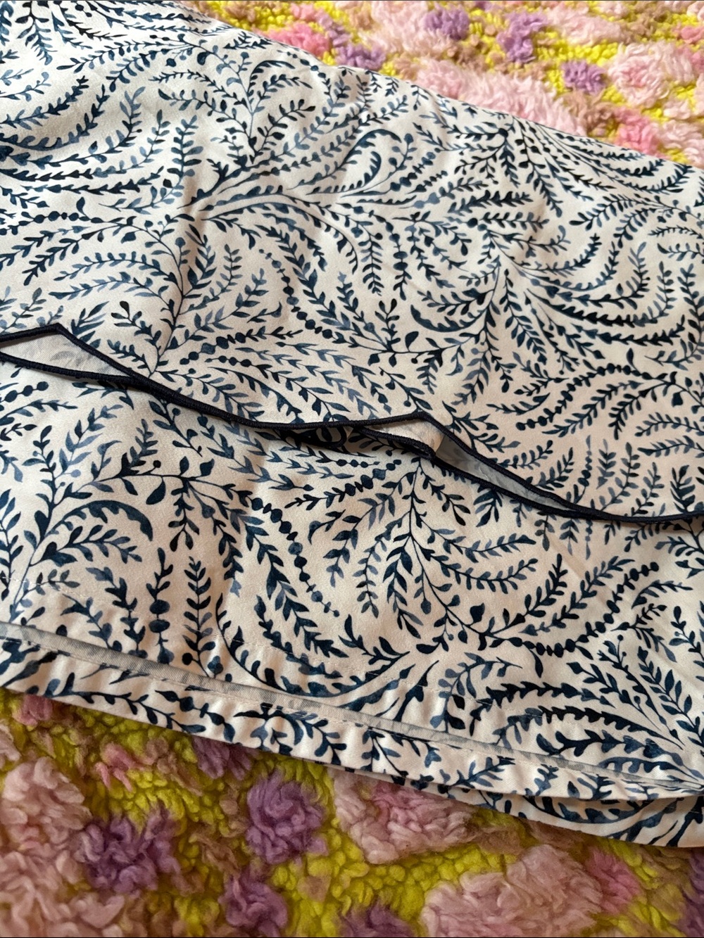 🕷️ Serena & Lily Priano sateen KING FLAT SHEET